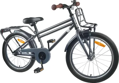 Image de vidaXL Vélo enfant 20 pouces pour enfants de 6 à 11 ans Gris foncé