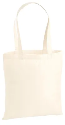 Produktbild von Westford Mill - Einkaufstasche "Premium", Baumwolle FK1314 (Einheitsgröße) (Natürlich)