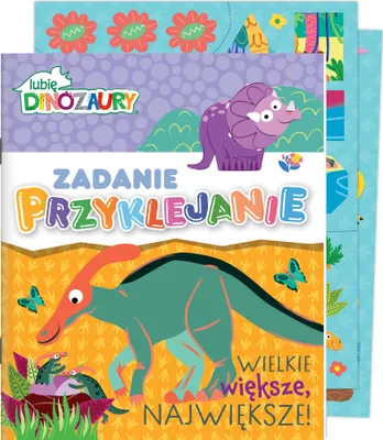 Image de Lubię dinozaury. Zadanie przyklejanie. Wielkie - praca zbiorowa