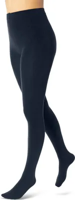 Produktbild von Damen THERMO Strumpfhose mit Innenfleece extra warm Winter Strumpfhose  - Navy 40/42