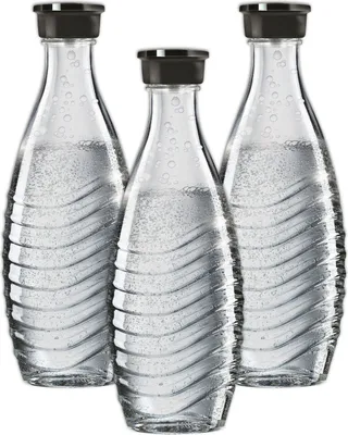 Produktbild von SodaStream Glaskaraffe 0,6 L 3er-Pack