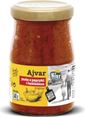 Zdjęcie produktu dla AJVAR pasta z papryki i bakłażana 340g/370ml