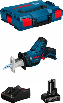 Produktbild von Säbelsäge BOSCH GSA 12V-14 (1 x 6,0 Ah + GAL12V-40 + L-Boxx 102)
