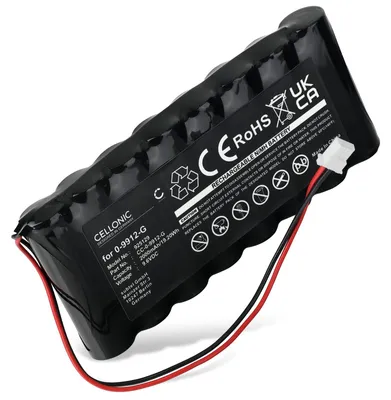 Image de CELLONIC 1x Batterie pour Domotique / Smart Home Compatible avec Visonic Powermax Pro, GP180AAH8BMX - (2000mAh, 9.6V)