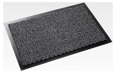 Produktbild von Fußmatte Schmutzfangmatte Türmatte Sauberlaufmatte (40 x 60 cm, grau)
