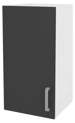 Imagen del producto de Armario Kolpa EVELIN con puerta y estante superior, modelo E 702, color gris