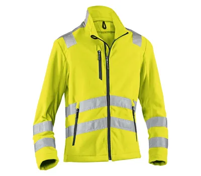 Produktbild von KÜBLER® unisex Warnjacke REFLECTIQ gelb Größe XS