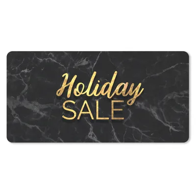 Produktbild von MuchoWow® Mauspad Mousepad Verkauf - Urlaub - Gold - Marmor 60x30 cm - Mousepads - Maus Mat - Pad - Mausunterlage - Nachhaltig