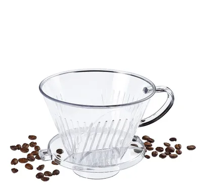 Zdjęcie produktu dla Filtr do kawy, plastikowy, 4 filiżanki, Cilio