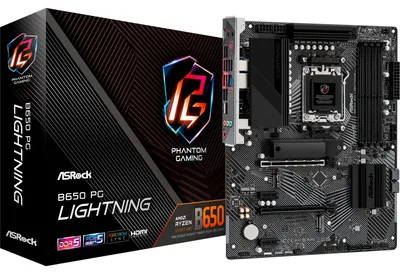 Image de ASRock B650 PG Lightning AM5 ATX HDMI DDR5 détail