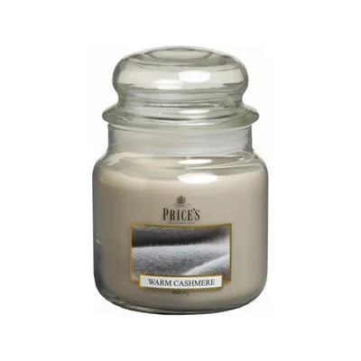 Produktbild von Prices MEDIUM JAR Kerze 411g Warm Cashmere