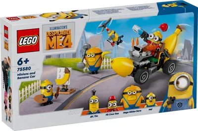 Produktbild von LEGO® LEGO Despicable Me 75580 Minions und das Bananen Auto