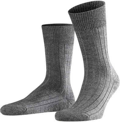 Produktbild von FALKE pánské ponožky - koberec do bot, Vlna, jednobarevné antracit 43-44