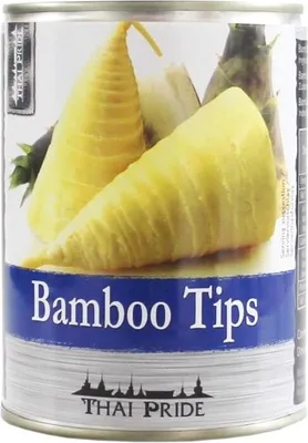 Produktbild von Thai Pride Bambussprossen - Spitzen 540g / 300g Abtropfgewicht | Bambusspitzen | Bamboo Tips