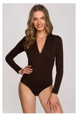 Obrázok produktu pre Stylove Dámske body Utek S327 hnedá L