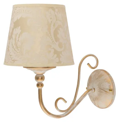 Immagine prodotto di Applique SOFIA oro-bianca 1xE27x20W in metallo, dimensioni: 25x17x24 cm, IP20, Jupiter