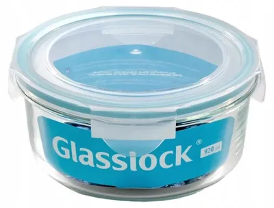 Produktbild von Glasslock MCCB-095 Glas Vorratsdose Küche rund 920ml grün