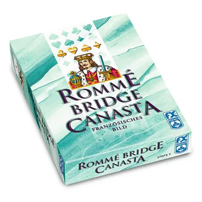 Produktbild von 2 x 55 Blatt Ravensburger Spielkarten Rommé, Bridge, Canasta 27072