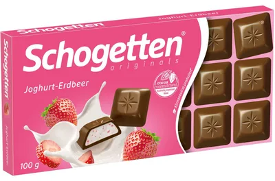 Produktbild von Schogetten Joghurt-Erdbeer 100g