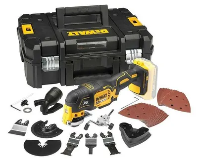 Image de Outil multi-cutter oscillant 18V DEWALT DCS355NT-XJ Brushless avec coffret et 32 accessoires