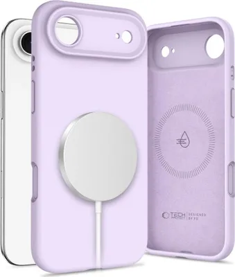Image de Tech-Protect Silicone MagSafe Apple iPhone 17 Air Mauve