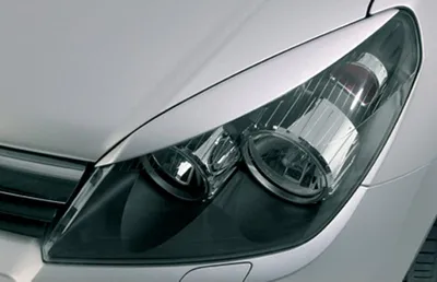 Produktbild von RDX Racedesign Scheinwerferblenden RDSB057 Vorne für OPEL Astra H Caravan (A04)