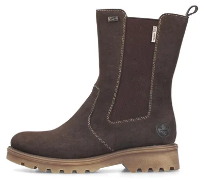 Produktbild von Rieker Chelsea Boots Damen Winterstiefel Modestiefel braun 38
