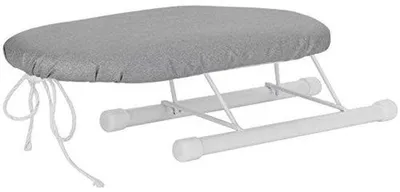 Produktbild von Bügelbrett – Multifunktional – Platzsparend – 28 x 12 x 5 cm – Zusammenklappbar – Geeignet für feine Details – Mini-Format
