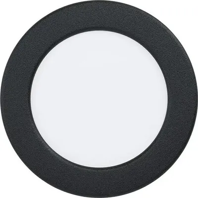 Zdjęcie produktu dla Reflektor LED do wbudowania Fueva 5, 5,5 W, ciepły biały, czarny, 2 szt.