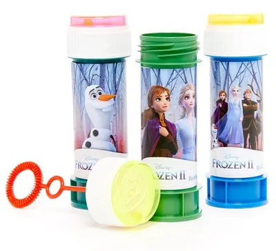 Produktbild von Seifenblasen für Kinder Frozen 2 Frozen II Geburtstagsspaß Party 60ml