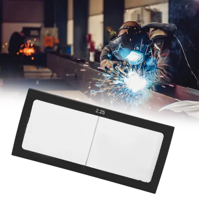 Productafbeelding van Lasbril met vergrootglas, lasbril met lens, vergrootglas voor lassen, dioptrieën voor lasbril met vergrootglas, accessoires voor lassers
