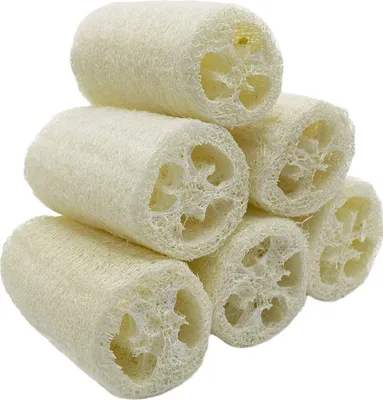 Produktbild von Stücke Luffa Schwamm Natürliche, Luffa Gurke Entfernen Dead Skin zur Körperpflege Bad und Dusche Küche Luffaschwamm Peeling Naturschwamm