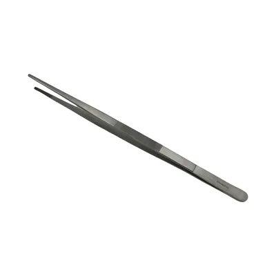 Produktbild von Edelstahl Küchenpinzette 42 cm – Gerade Grill- & Kochpinzette,