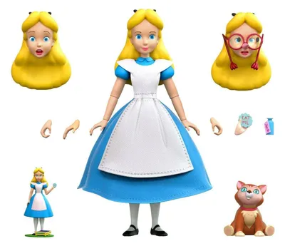 Produktbild von Alice im Wunderland Alice Disney Ultimates Actionfigur 18 cm