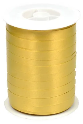 Produktbild von Geschenkband Ringelband 10mm x 250m Rolle Gold