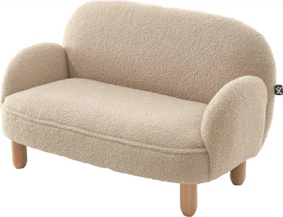 Produktbild von VIPACK - Kindersofa, Bezug Bouclè Beige