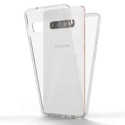 Image de NALIA Housse de portable 360 degrés pour Samsung Galaxy S10, Full Cover Case Housse de protection transparente