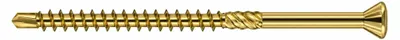 Produktbild von Hobotec Zierkopf Stahl gelb verzinkt TX10 - Größe: 3,2 x 30 - Meng: 500Stück