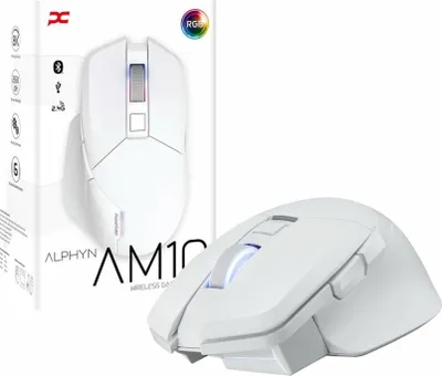 Productafbeelding van Powercolor Muis Alphyn AM10 Wit 2U1-G000041001