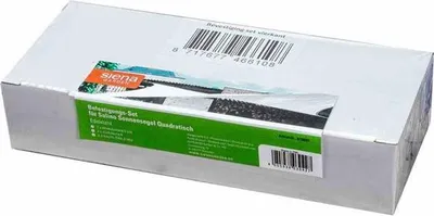 Image de Siena Garden Solino Accessoires Kit de fixation pour voile d'ombrage carrée en argent