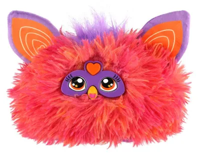 Image de Peluche Furby orange-rose 20cm (13cm de haut)