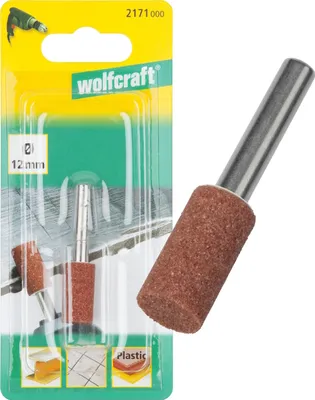 Obrázek produktu pro Válcový brusný kámen 12mm stopka 6mm - Wolfcraft