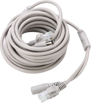 Zdjęcie produktu dla RJ45+DC, kabel Ethernet CCTV, kabel Ethernet, kabel CCTV, kabel Cat 5, kabel RJ45+DC