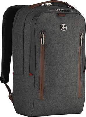 Produktbild von Famanu Rucksack Laptop 16 Zoll mit Schultertasche - Grau