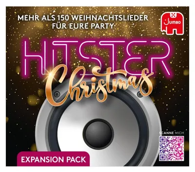 Zdjęcie produktu dla Jumbo Hitster – Christmas, Rozszerzenie do gry karcianej, Przyjęcie, 16 lat(a), 30 min, 30 min