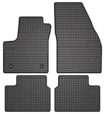 Zdjęcie produktu dla Dywaniki gumowe do Opel Meriva B 2010-2017 (minivan) – 4 szt., czarne, dopasowane – Wielganizator SolidPRO