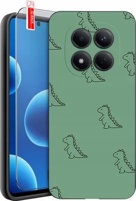 Obrázok produktu pre Puzdro pre Xiaomi Redmi Note 15 Pro 4G | DESIGNS | SILIKÓNOVÉ MATNÉ PUZDRO + SKLO