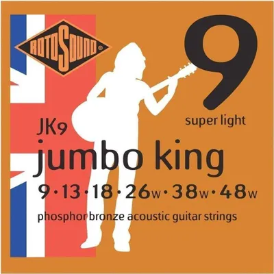 Image de Rotosound JK9 Cordes pour guitare acoustique