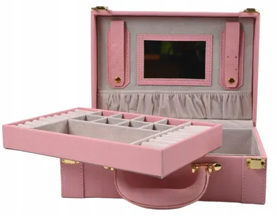 Produktbild von Midex D31375 Schmuckkoffer Organizer mit Spiegel