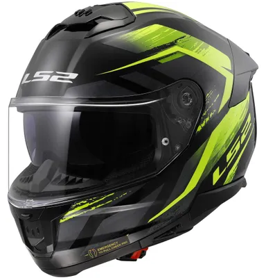 Zdjęcie produktu dla Kask Ls2 Ff808 Stream Ii Fury Black Yellow Rozm S (55-56)